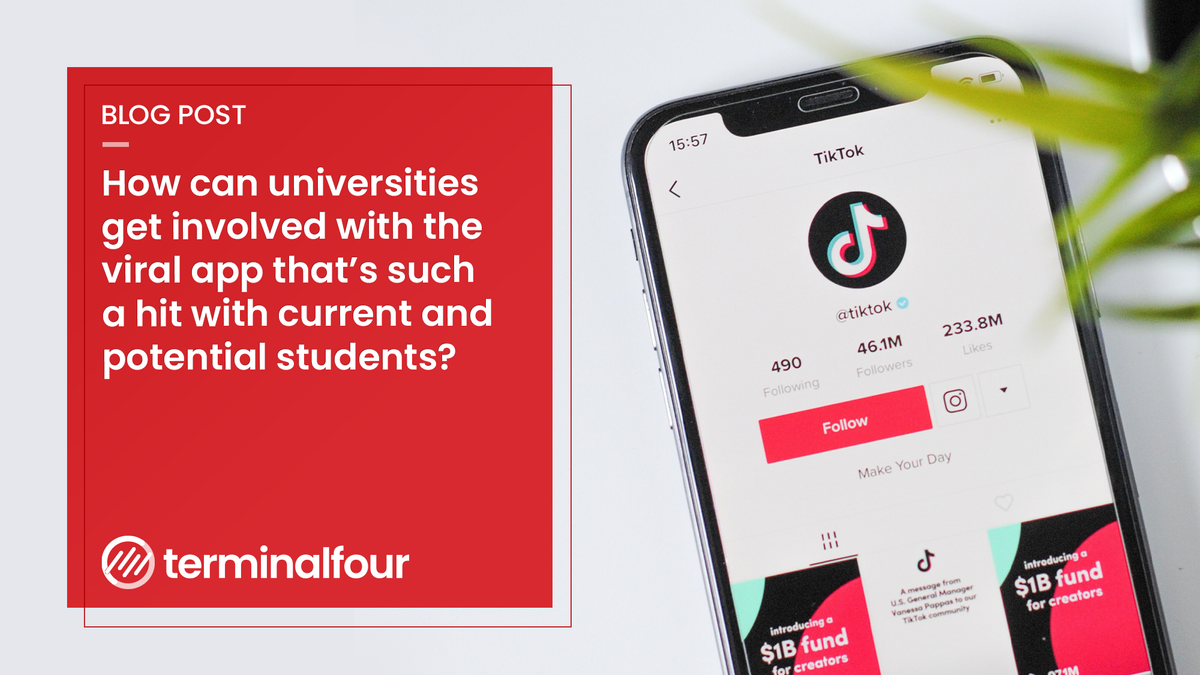 How can universities get involved with the viral app that's such a hit with current and potential students?